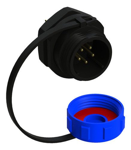 Kit C/ 20 Un Mini Tom De Emb Macho Inver 5 Pinos 5a Ip68 0