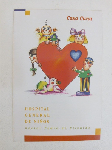 Volante Filatélico 811.  Casa Cuna.  Hospital General De Niñ 0