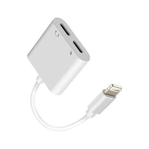 Adaptador Splitter 2 Lightning Combatible iPhone 0