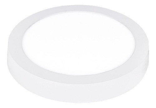Plafon Led Redondo Para Aplicar Baw Luz Calida 3000k 24w 0