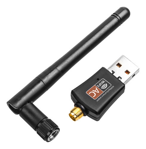 Adaptador 802.11ac Dongle Adaptador 600mbps Para Adaptador E 0