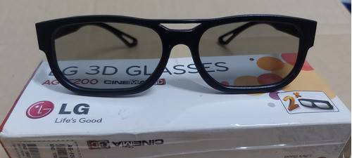 Óculos 3d Passivo Ag-f200 Tv LG Original 0