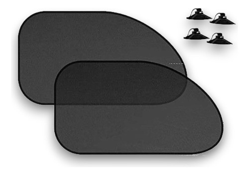 Kit X2 Parasol Lateral Oregon De Tela + Sopapa Autos A-vip 0