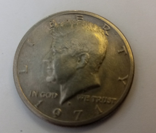 Moneda Estados Unidos Liberty Half Dollar 1971 N867 0
