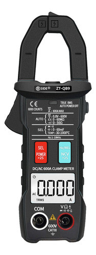 Bside 6000 Contagens Medidor De Braçadeira Digital True Rms 0