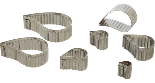 Cortadores A Cometa Con Borde Estriado Tamaños Graduados 0