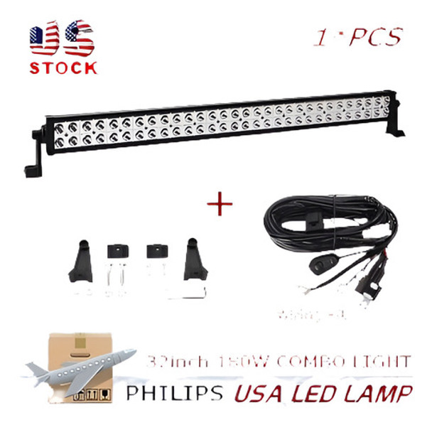 Barra Combo De Barra De Luz Led De 32inch 180w Led De Philip 0