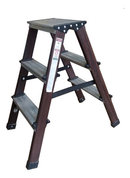 Escalera Plegable Aluminio 66cm 120kg Alacenas Vestidor Casa 0