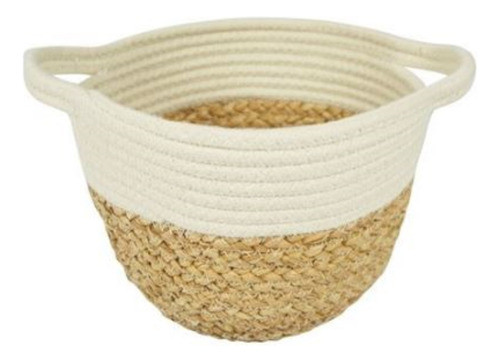 Cesto Combinado Fibras Nat Piola Chico 2 Asas 0