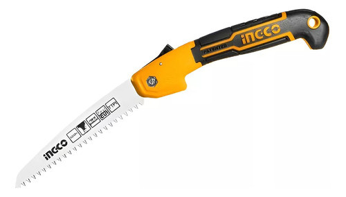 Serrucho Sierra De Poda Plegable 180mm 7 Ingco Hfsw18028c 0
