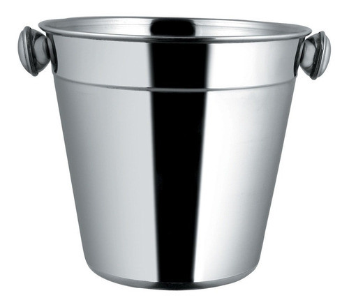 Balde De Hielo Acero Mate. 13x13cm 0