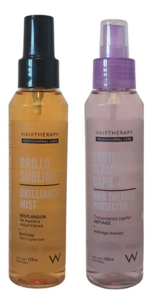 Hair Therapy Professional Care Brillo + Protector Termico 0 Hair Therapy Professional Care Brillo + Protector Termico 0