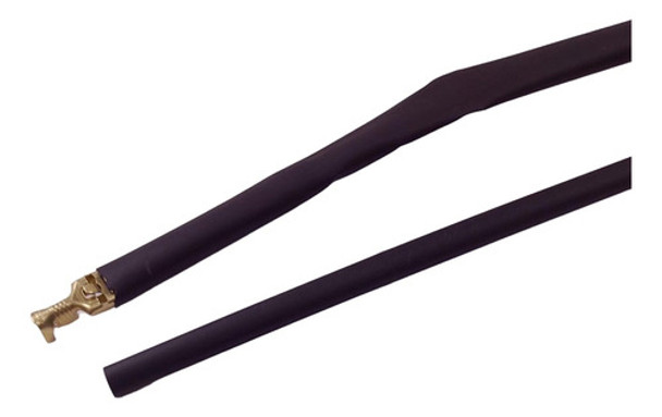 Cable Tubo Termocontraible Negro 6.4 Mm X 1 Metro 0