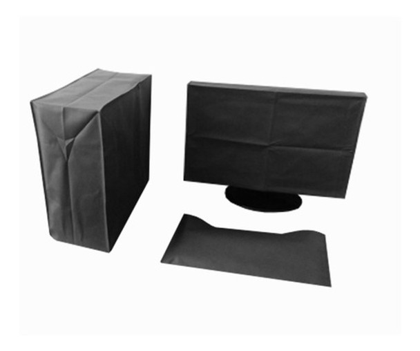 Capa Cpu Pc Corino Impermeável + Capa Monitor + Teclado 0 Capa Cpu Pc Corino Impermeável + Capa Monitor + Teclado 0