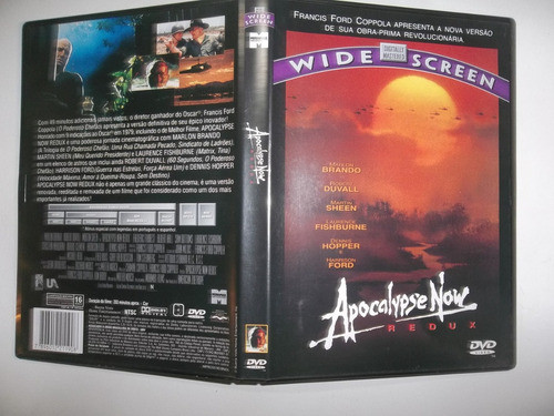 Dvd Apocalypse Now Marlon Brando Com Encarte Interno 0