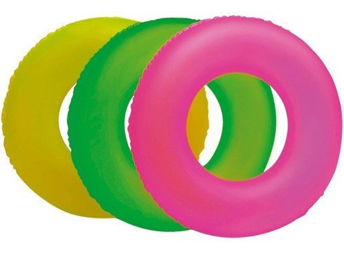 Boia Inflavel Redonda Neon 90cm. Mor 0