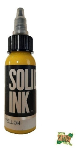 Tinta Para Tattoo Solid Ink 1 Oz. U.s.a Yellow 0