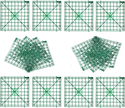 Paneles Rejilla Flores Artificiales Ouliget, Marcos Pared 16 0