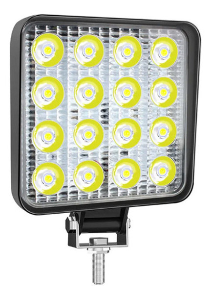 Faro Auxiliar Reflector 16 Led 48w Agro Vehiculo 0