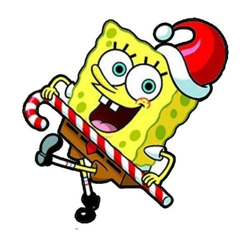Patch Estampado Bob Esponja De Natal, Patrick, Lula Molusco 0