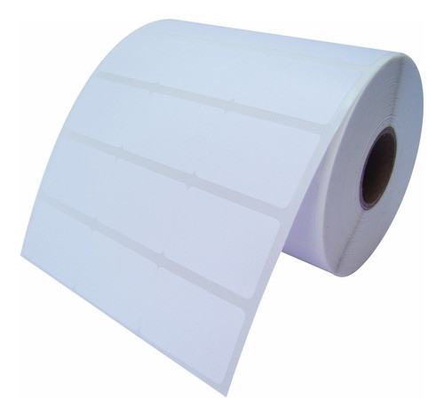 20 Rolos Etiqueta Couchê 34x23 3 Colunas 0