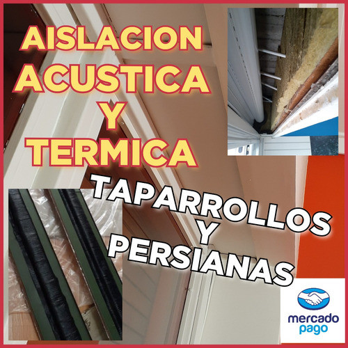 Aislación De Taparrollos Acústica Y Térmica Persianas 0
