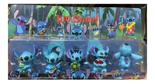 Set Muñecos Stitch Blister X5 Figuras 0