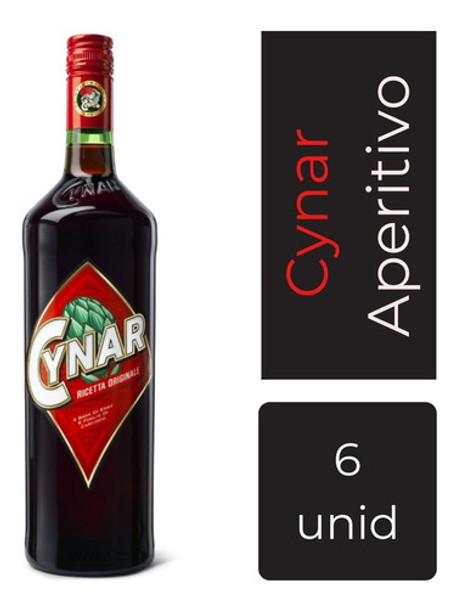 Aperitivo Cynar 750 Ml X 6 Unidades Mp Drinks 0