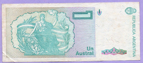 Billete De 1 Austral De Argentina 0