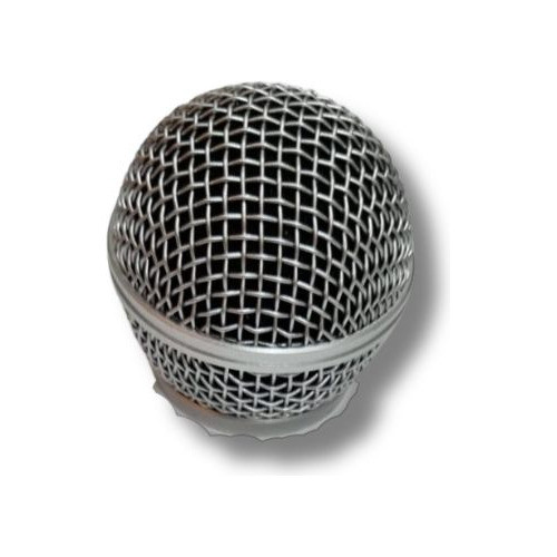 Globo Para Microfone De Aço Karsect Gl-16 Prata 0