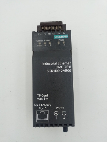 Conversor De Media Tp11 Siemens 6gk1100-2ab00 0