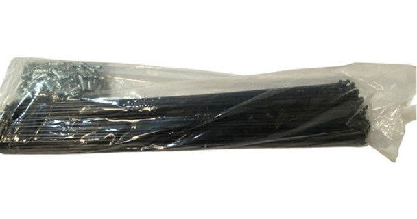 Rayos 290x2mm/144unid+ Niples D/ajuste-bolsa Negros-works!!! 0