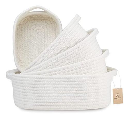Naturalcozy - Juego De Cestas De Almacenamiento Rectangulare 0