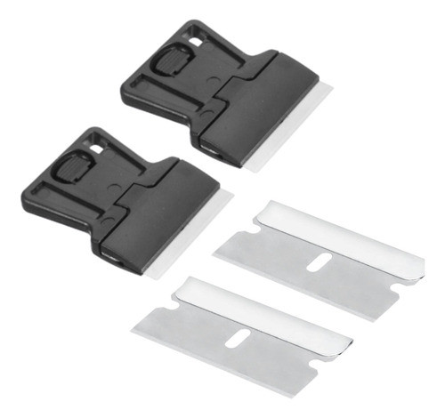 2 Scraper Plastico + Repuestos Scapper Polarizado Vinilo 0