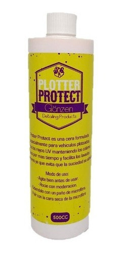 Glänzen Plotter Protect Cera Auto Ploteado Vinilo Mate 500ml 0