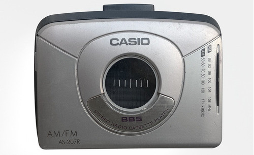 Casio WALKMAN AS-750R 1990 Black | Reverb