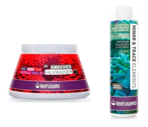 Kalkwasser 300g + Minor & Trace Elements 500ml Reeflowers 0