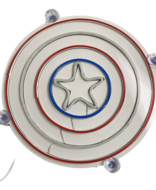 Luminoso Escudo Em Neon Bivolt Para Parabrisa Caminhão 0