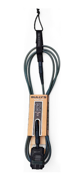 Leash Bullys Premium 12' X 8mm Giant Wave Pro Sup Longboard 0