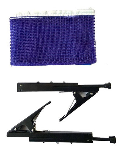 Red Ping Pong Con Pinza Y Soporte Metalico De Mesa Regulable 0