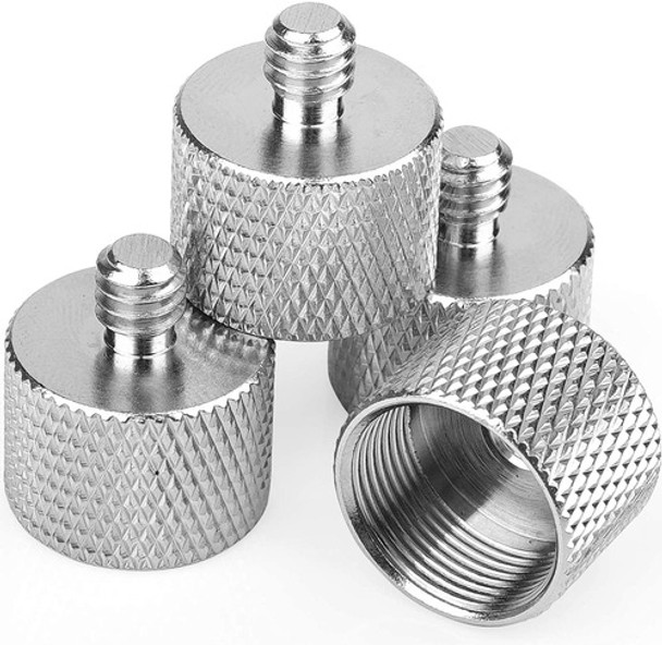 Adaptador Para Microfono 1/4-20 To 5/8-27 Male To Female 0