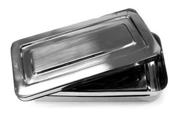 Caja Para Instrumental De Acero Inoxidable Simple 17x7x3cm 0