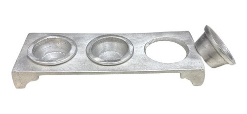 Porta Cazuelas Triple Fundición Aluminio Bar Restaurant 0