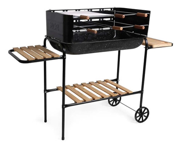 Parrillero Parrilla Portatil Mor Portatil Liviano Rodeiro 0
