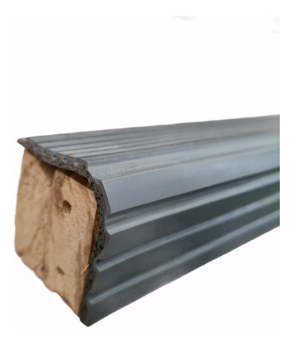 Guardacanto Solval Cantonera Goma Gris Esp 3mm X Mt Indelval 0