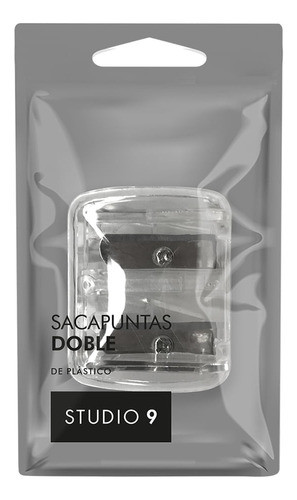 Sacapuntas De Maquillaje Studio 9 Doble 0