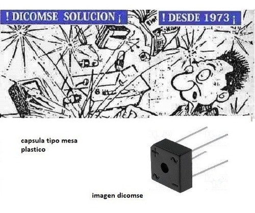Puente De Diodos 3a 1000v Br310 0