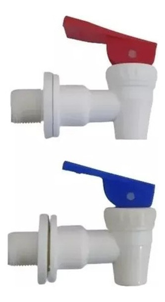 Juego De Canillas Rosca Macho 16 Mm Para Dispenser De Agua 0