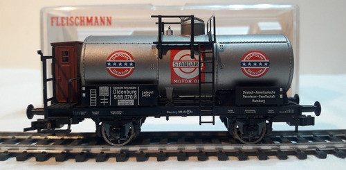 (d_t)  Fleischmann  Vagon Tanque Dapolin 5433 Usado 0