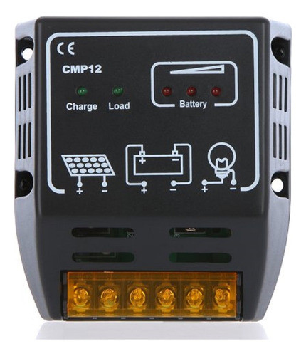 10a 12v Panel Solar Controlador De Carga De La Batería Regul 0